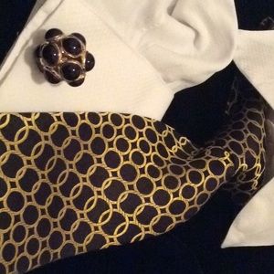 All Silk tie, and custom made cufflinks
